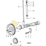 Ειδικός δακτύλιος στεγανοποίησης άξονα καθρέπτη SDF 2.1539.018.0