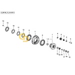 Ειδικό κουζινέτο εμπρόσθιου μειωτήρα SDF  2.1559.309.0