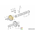 Κουζινέτο άξονα καθρέπτη μετάδοσης SDF 2.1559.398.0
