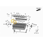 Ειδική ροδέλα χάλκινη αντλίας λαδιού SDF  2.1560.014.0