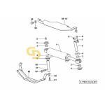 Δαχτυλίδι πείρου τιμονιού SDF  2.1579.739.0