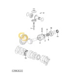 Ρυθμιστική ροδέλα διαφορικού SDF 2.1580.102.9