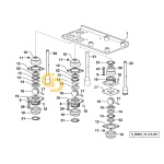 Δακτύλιος με πατούρα προσθήκες λεβιέ SDF  2.1589.251.0