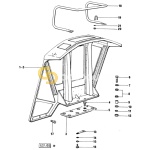 Λάστιχο στα καρπούζια πάνω από το ρουλεμάν SDF 2.1599.045.0