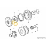 Ρουλεμάν σασμάν & P.T.O SDF  2.2062.011.0