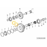 Ρουλεμάν σασμάν μειωτήρα SDF 2.2999.203.0