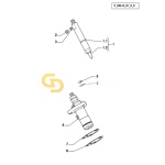 Βίδα κορμού μπεκ SDF 2.3119.024.2