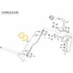 Φουρκέτα m8x32 P.T.O. SDF  2.3510.014.2