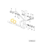 Ελατήριο φουρκέτας στο χειριστήριο του μειωτήρα SDF  2.4019.021.1