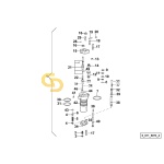 Ελατήριο διανομέα ρεγουλατόρου υδραυλικού  SDF 2.4019.244.1