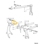 Ελατήριο χειριτήριο ταχυτήτων SDF  2.4019.540.1