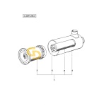 Εσωτερικό φίλτρο αέρα SDF 2.4249.380.2/P