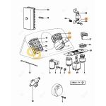 Διακόπτης φώτων κόρνας SDF 2.7409.030.0