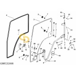 Λάστιχο πόρτας SDF ew models 0.023.0267.6/10