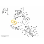 Λαστιχάκι βάσης φίλτρου υδραυλικού SDF  0.255.8254.0