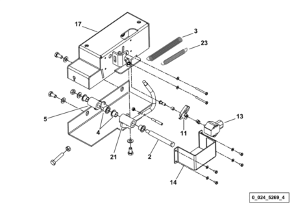 Αισθητήρας στροφών-ποδόγκαζο SDF new models 2.7099.064.0/10