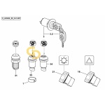 Διακόπτης P.T.O. new models SDF 2.7659.350.0