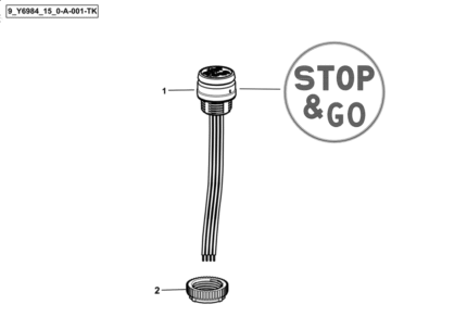 Διακόπτης stop & go SDF New models 2.7659.420.0