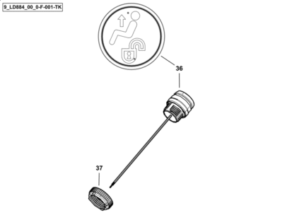 Διακόπτης κλειδαριά καθίσματος SDF New models 2.7659.706.0