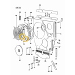 Καπάκι τουρμπίνας SDF 0.445.7315.0/10