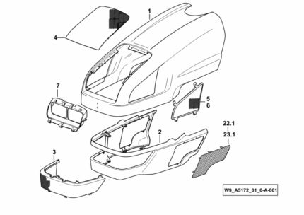 Καπό SDF Agrοkid-Solaris-R1 0.022.3841.0