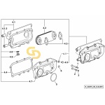 Λαστιχάκι μικρό εναλλάκτη θερμότητας SDF 2.1539.048.0