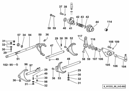 Μπίλια διακόπτη ουδέτερης θέσης -φουρκετών κλπ SDF 2.2999.156.0