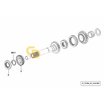 Ρουλεμάν πρωτεύων άξονας, αναστροφέα & agroshift 2.2999.266.0