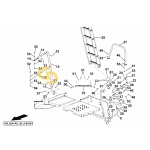 Σφήνα μπαλάκι λεβιέ ταχυτήτων και στα χειριστήρια SDF 2.1630.615.0