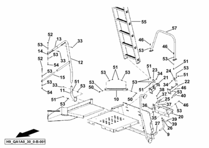 Σφήνα μπαλάκι λεβιέ ταχυτήτων και στα χειριστήρια SDF 2.1630.615.0