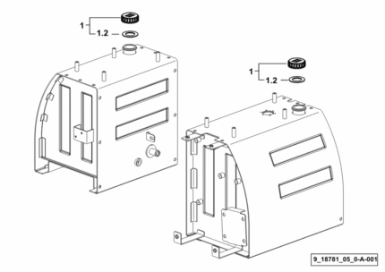 Τάπα ρεζερβουάρ πετρελαίου SDF 0.177.8116.3/40