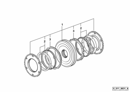 Φρενάκι Συγχρονιστή SDF 0.010.3885.2