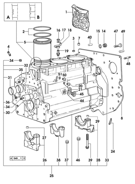 Χιτώνιο μηχανής SDF TITAN 190 0.011.0582.0